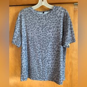 Womens Leopard Print T-Shirt